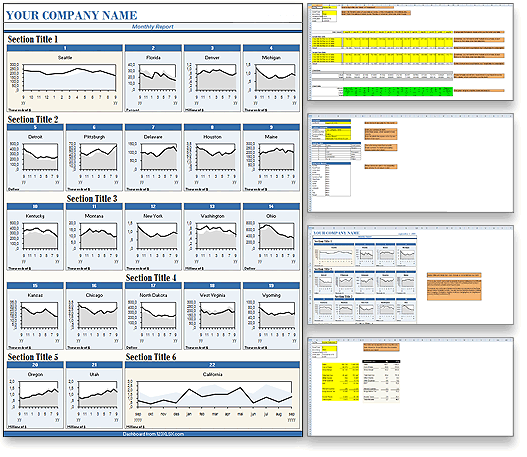 Franchise Performance Excel dashboard report for Micorsoft Office Excel