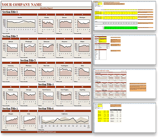 Franchise Performance Excel dashboard report for Micorsoft Office Excel